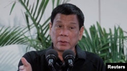 Presiden Filipina Rodrigo Duterte (Foto: dok).