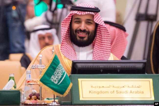 沙特王儲兼國防大臣穆罕默德·本·薩勒曼。