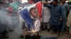 تظاهرات ضد فرانسه در پاکستان 