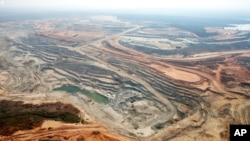 An aerial view of an Equinox copper mine in Lumwana, Zambia, which a Chinese company has expressed interest in buying. (Reuters image)