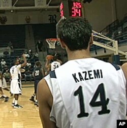 Arsalan Kazemi averages nearly 16 points and more than 10 rebounds per game with Rice University.