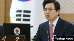 황교안 한국 국무총리 (자료사진)