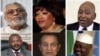 De g. à dr.: Jerry Rawlings, Zindzi Mandela, Amadou Gon Coulibaly, Pierre Nkurunziza, Hosni Mubarak, Amadou Toumani Touré.