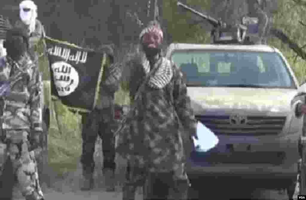 Shugaban ‘yan kungiyar Boko Haram Abubakar Shekau, Oktocba 2, 2014.