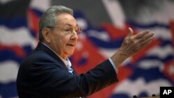 Bí thư thứ nhất Ban Chấp hành Trung ương Đảng Cộng sản Cuba Raul Castro.