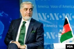Abdullah Abdullah, Chief Executive of the Islamic Republic of Afghanistan.