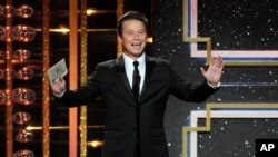 Billy Bush presents an award at the 41st annual Daytime Emmy Awards at the Beverly Hilton Hotel on Sunday, June 22, 2014, in Beverly Hills, Calif. He recently lost his job on the TV show, "Today." (Photo by Chris Pizzello/Invision/AP)