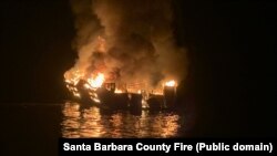 Požar na brodu "Konsepšn"; Tviter profil Santa Barbara County Fire