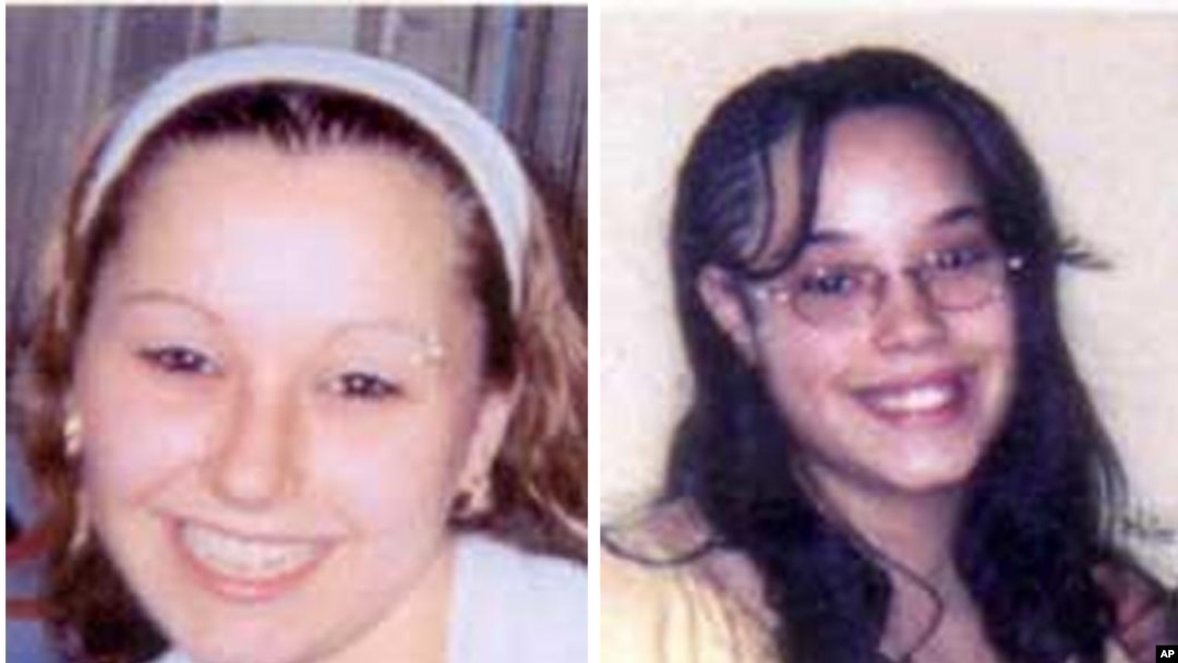 Amanda Berry (kiri) dan Georgina Dejesus diculik selama 10 tahun lebih. Ketika ditemukan, Amanda sudah mempunyai seorang puteri berumur 6 tahun (foto: dok).