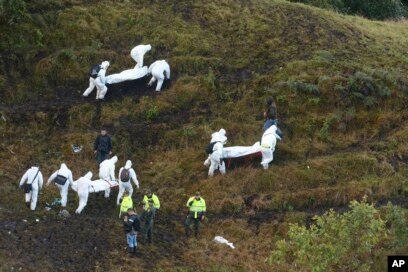 Plane with Brazilian Soccer Team Crashes in Colombia