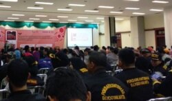 Sekitar 40 organisasi relawan di DI Yogyakarta sudah tergabung dalam aplikasi Wonder. (Foto: VOA/ Nurhadi)