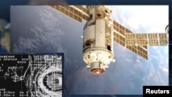 Момент стыковки российского модуля "Наука" к Международной космической станции, 29 июля 2021 года