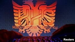 Logo kelompok peretas Kosovo, "Kosova Hackers Security", yang diduga dipimpin oleh tersangka Ardit Ferizi (foto: dok).