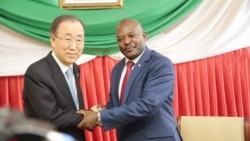 Rencontre entre Ban Ki-moon et Pierre Nkurunziza : le reportage de notre correspondant Pierre Nkurunziza