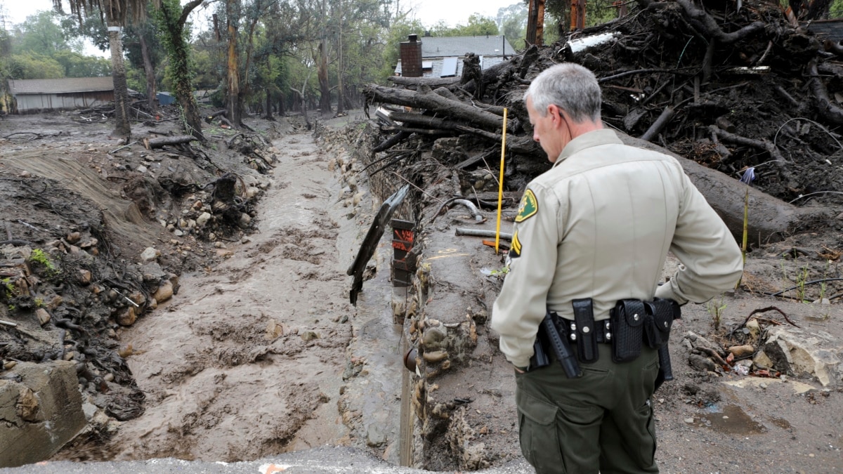 California Storm Forces Flood Rescues but Spares Montecito