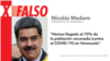 Verificado Nicolás Maduro Falso