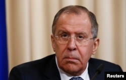 FILE - Russian Foreign Minister Sergey Lavrov.