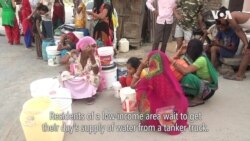 As Indian Cities Run Low on Water, Millions Scramble for it