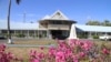 FILE - An exterior view of the government offices of the small island nation of Nauru is pictured, February 10, 2012. 