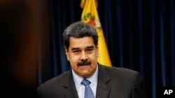 Tổng thống Venezuela Nicolas Maduro.