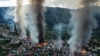 မီးေလာင္ေနတဲ့ ထန္တလန္ျမိဳ့ရဲ့ ေ၀ဟင္ျမင္ကြင္း (၂၉၊၁၁၊၂၀၂၁) (ဓာတ္ပံု- AFP)