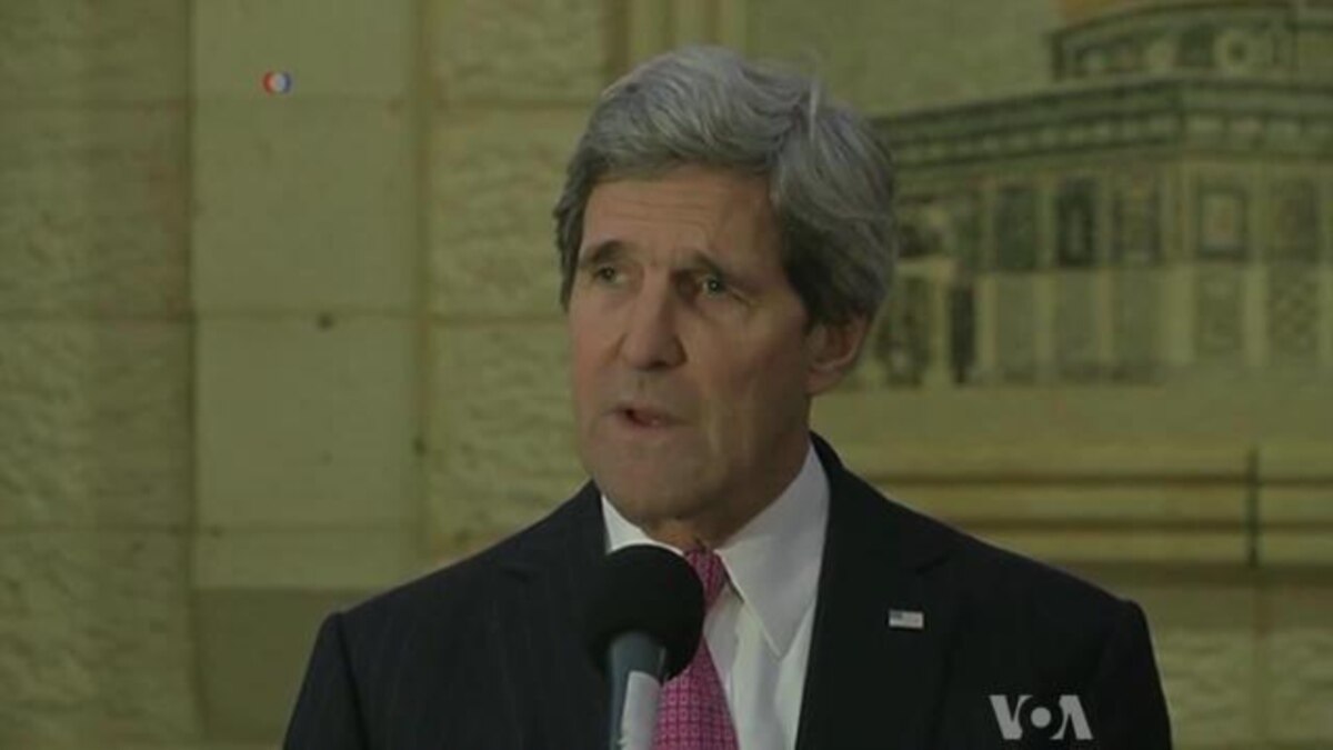 Kerry Cites Some Progress In Mideast Talks