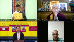 པཎ་ཆེན་རིན་པོ་ཆེ་གློད་གྲོལ་ཡོང་དགོས་པའི་བསྒྲགས་གཏམ་སྤེལ་བ།