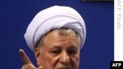 رفسنجانی از تلاش برای «حل بحران» در ایران خبر داد