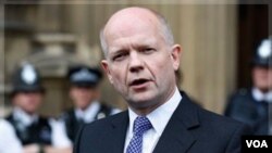 Menteri Luar Negeri Inggris William Hague (foto: dok).