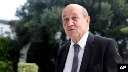 Fransa Dışişleri Bakanı Jean-Yves Le Drian 