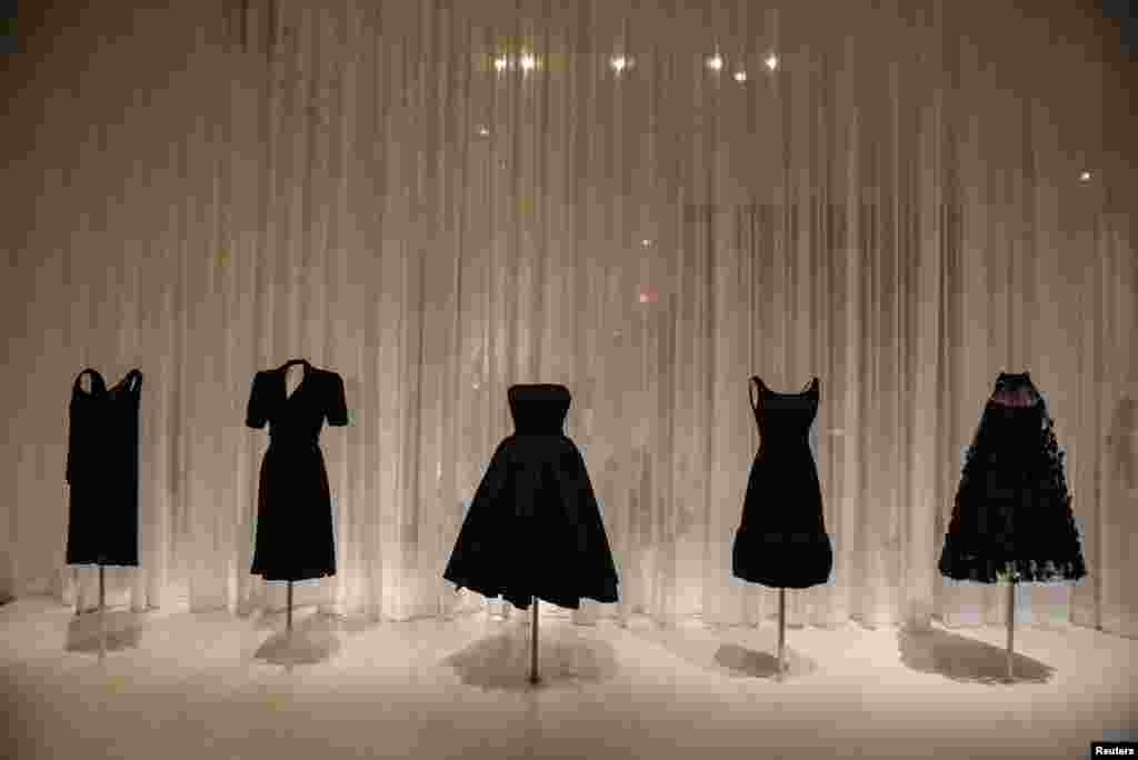 The history of the little black dress is shown in the Museum of Modern Art's exhibition called "Items: Is Fashion Modern?" in New York City.