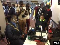 The Biometric Voter Registration exercise started in Harare on September 15