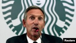 Starbucks Executive Chairman Howard Schultz is leaving the coffee company June 26. 