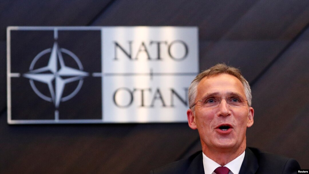 NATO Secretary General Jens Stoltenberg Oct. 3, 2018.
