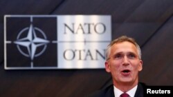 NATO Secretary General Jens Stoltenberg Oct. 3, 2018.