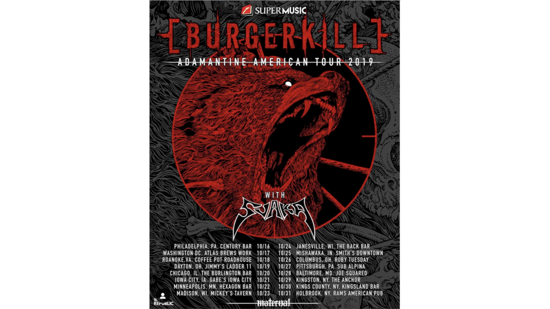 Jadwal tur Burger Kill yang padat di Amerika (Courtesy: @burgerkillofficial).
