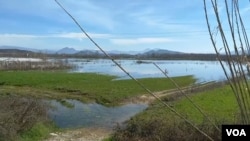 floods situation Nenshkoder, Albania