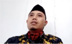 Sahrul SH MH, Dosen Universitas Muhammadiyah Mataram, NTB dalam tangkapan layar.