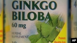 Ginkgo Biloba Ineffective in Preventing Cognitive Decline