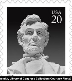 Carol Highsmith's photo of President Lincoln's face appears on a US postage stamp
