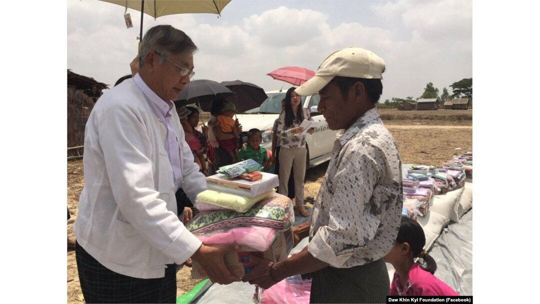 Htin Kyaw is a longtime and trusted aide of Aung San Suu Kyi.