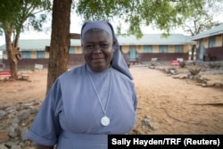 Sister Magdalene Nantongo, the headmistress of Kalas Girls Primary School, Amudat District, Karamoja, Uganda, Jan. 31, 2018.
