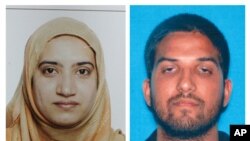 Mata da miji da suka kai hari a San Bernardino dake California, Amurka: Tashfeen Malik da mijinta Faruk