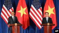 Президенты США Барак Обама и Вьетнама Чан Дай Куанг