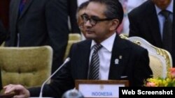 انڈونیشیا کے وزیر خارجہ مارتی ناتا لیگاوا(فائل)