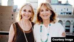 Psychotherapist and auther Joan Friedman (left) says when she and her twin sister Jane were growing up, they were treated like stars. (Courtesy Joan Friedman) 