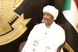 Le général Abdel Fattah al-Burhan à Khartoum, 4 décembre 2021