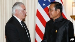 Tillerson û Serokwezîrê Taylandê Prayuth Chan-ocha