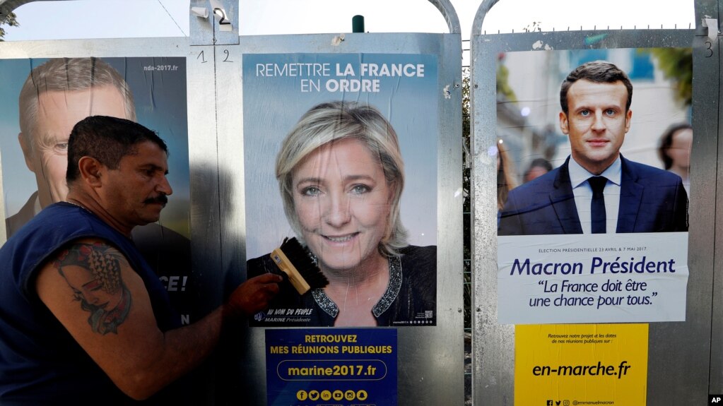 Le Pen, Macron në balotazh për postin e presidentit