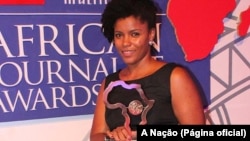 Carla Gonçalves, jornalista cabo-verdiana vencedora do Prémio Africano CNN/Multichoice